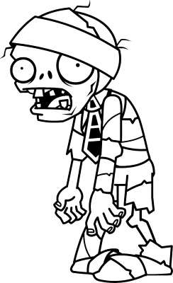 Plants-VS-Zombie-Coloring-Page (kids)