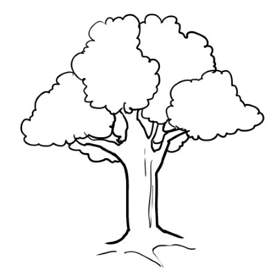 Easy-Tree-Coloring-Page (kids)