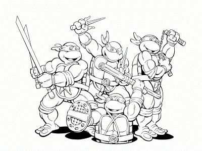 Ninja-Turtles-Coloring-Pages-April-With-Donatello-3 (mamun)