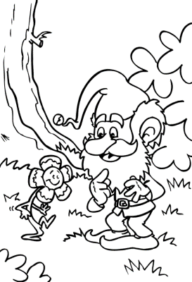 Gnome-and-Flower-Friend-Coloring-Page (kids)