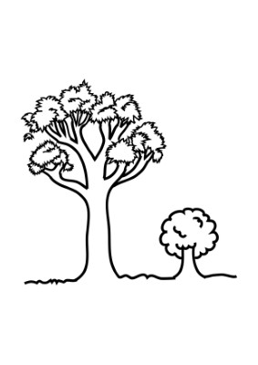 Coloring-Pages-of-Trees-For-Kids (kids)