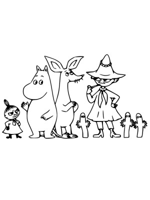 Cute-Moominvalley-Coloring-Pages (kids)