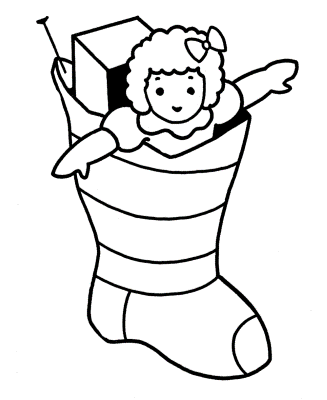 Doll-in-Christmas-Stocking-Coloring-Page (kids)