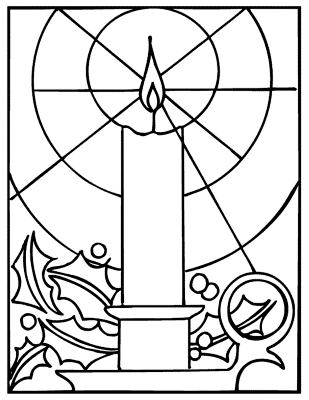 Stained-Glass-Candle-Coloring-Page (kids)
