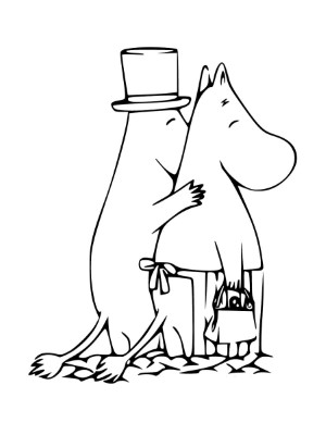Moomin-Family-Coloring-Page (kids)
