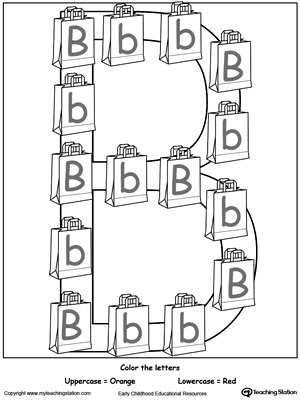 Identify-Uppercase-Lowercase-Letter-B