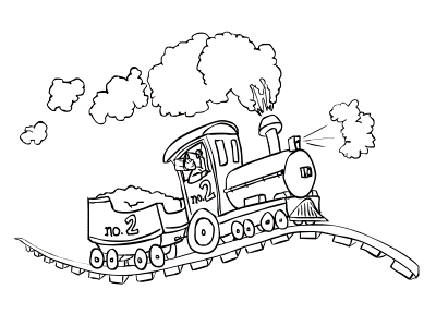 Train-with-Steam-Coloring-Page (kids)