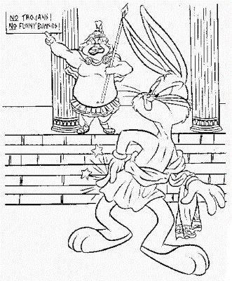 Cartoon-Bugs-Bunny-Coloring-Page-6 (mamon)