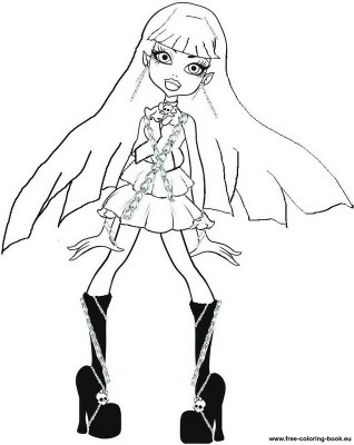 Monster-High-Doll-Paper-Colouring-Arts-6 (mamun)