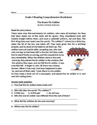 3rd-Grade-Reading-Comprehension-Worksheet (kids)