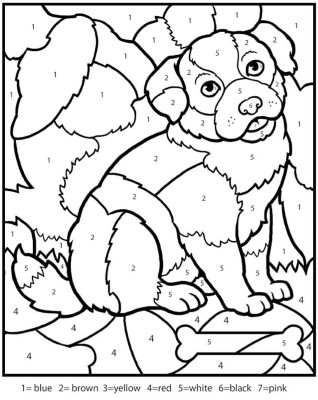 Color-by-Number-Kindergarten-Printable-Worksheet (kids)