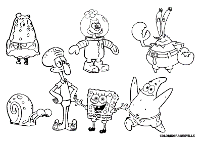 Coloring-Pages-Spongebob-Squarepants-Printable-2 (mamun)