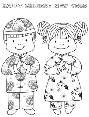 Happy-Chinese-New-Year-Coloring-Page (kids)