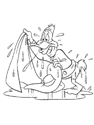 Tired-Darkwing-Duck-Coloring-Page (kids)