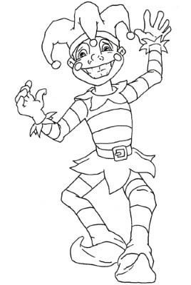 Mardi-Gras-Jester-Coloring-Page (kids)