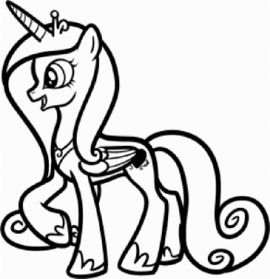 Little-Pony-Coloring-Page-6 (mamun)