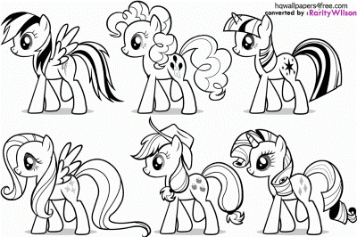 Free-Little-Pony-Printable-Coloring-Pages (mamun)