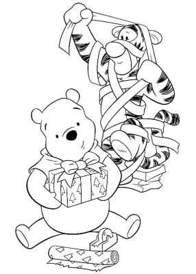 Pooh-and-Tigger-Wrapping-Presents-Coloring-Page-1 (kids)