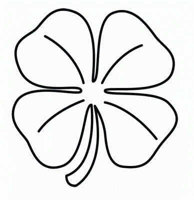 4-Leaf-Clover-Coloring-Page (kids)